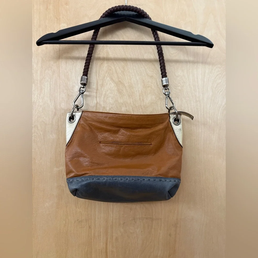 The Sak Kendra Hobo Bag in Grey, Gold and Brown - Picture 8 of 15